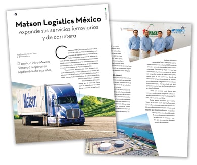 Matson Logistics Mexico Fanfold